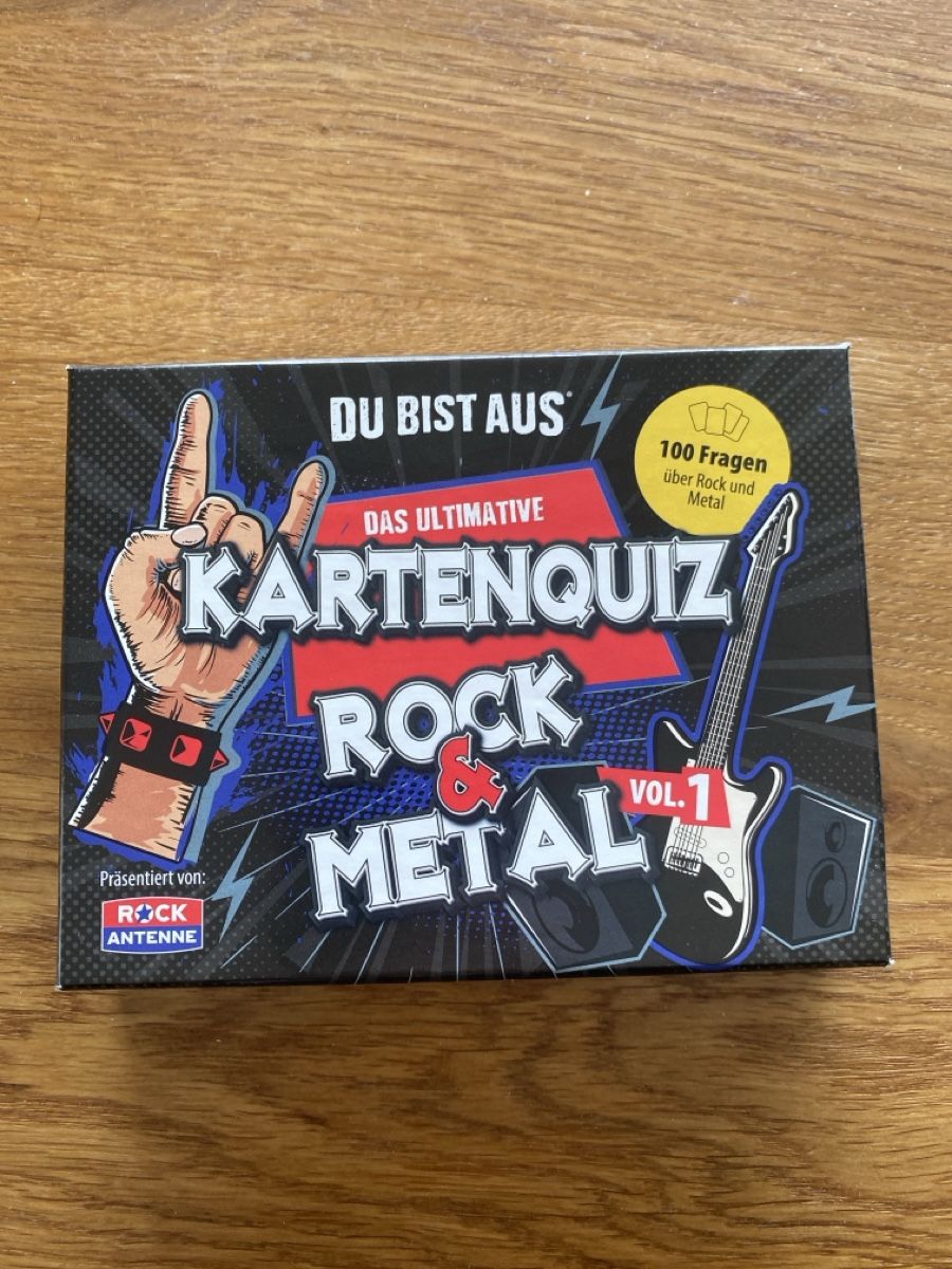 Giochi: Kartenquiz Rock & Metal – Usato da Wiedlisbach venduto da fralie