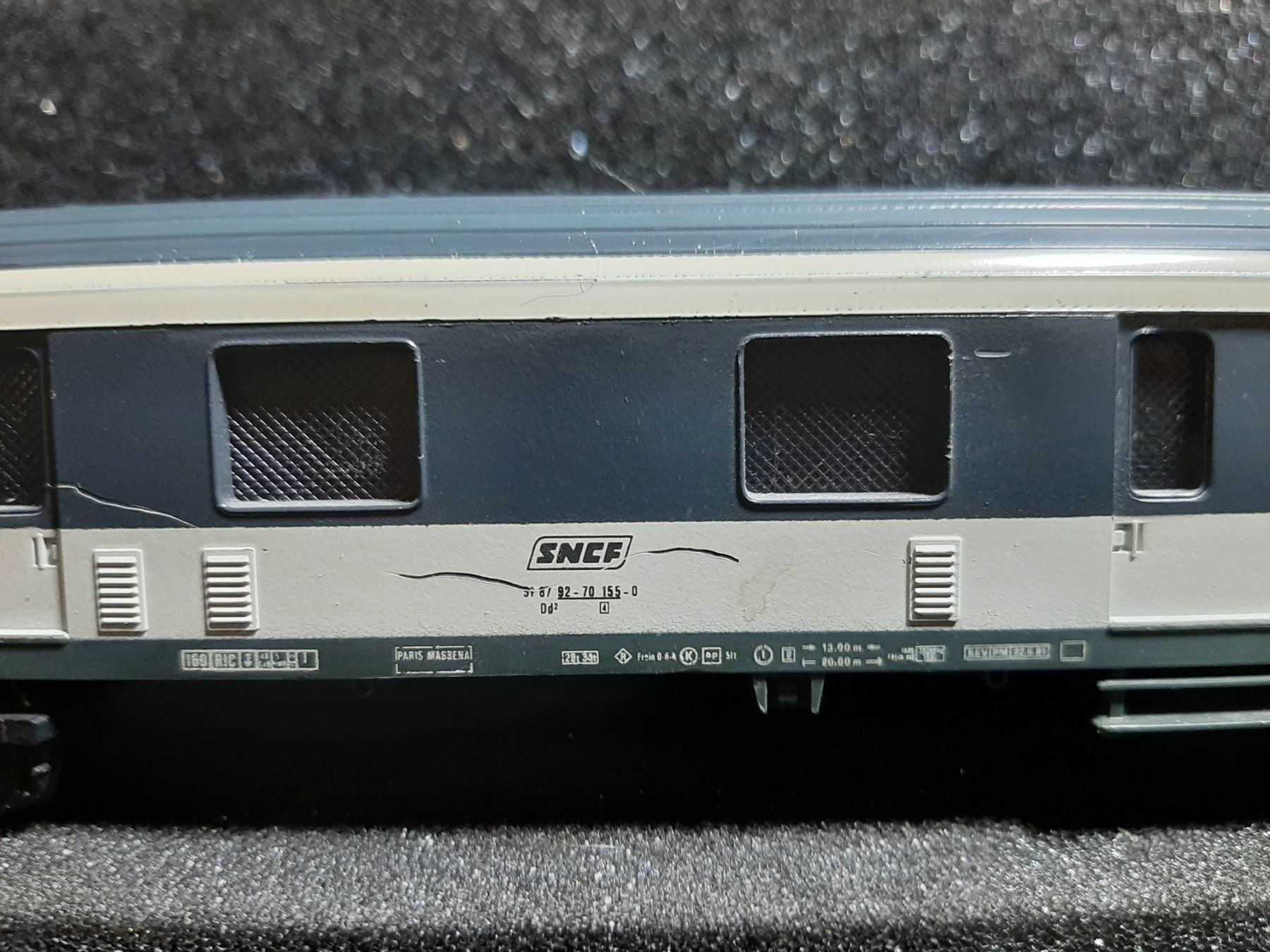 Lima Modelleisenbahnen: LIMA SNCF 5187 92-70 155-0 REF.27 – Gebraucht aus Avully von RIVALIS 1