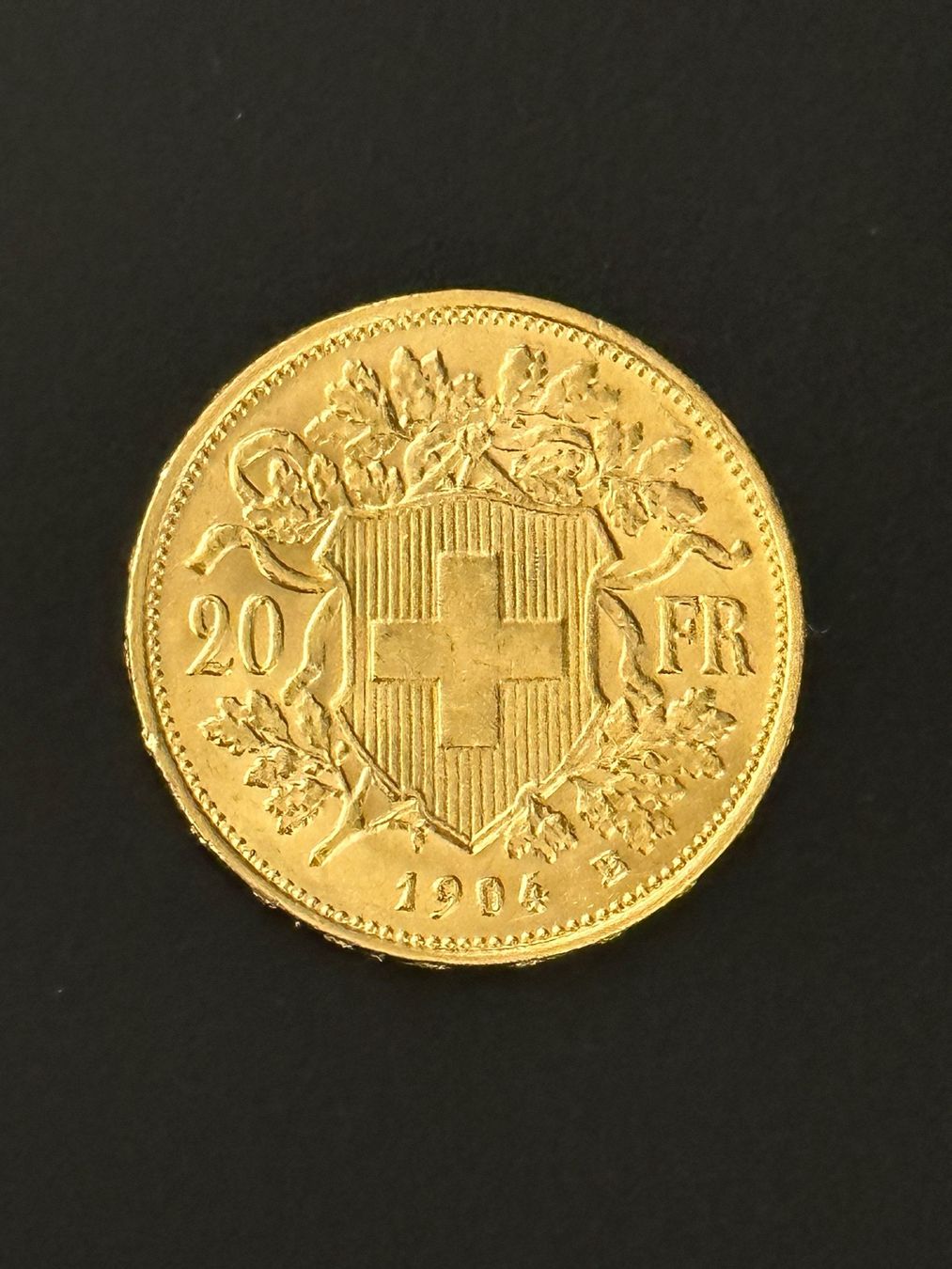 Tutti le monete: Goldvreneli RAR 20-er 1904 jg – Nuovo e nell'imballaggio originale da Untersiggenthal venduto da byiggy
