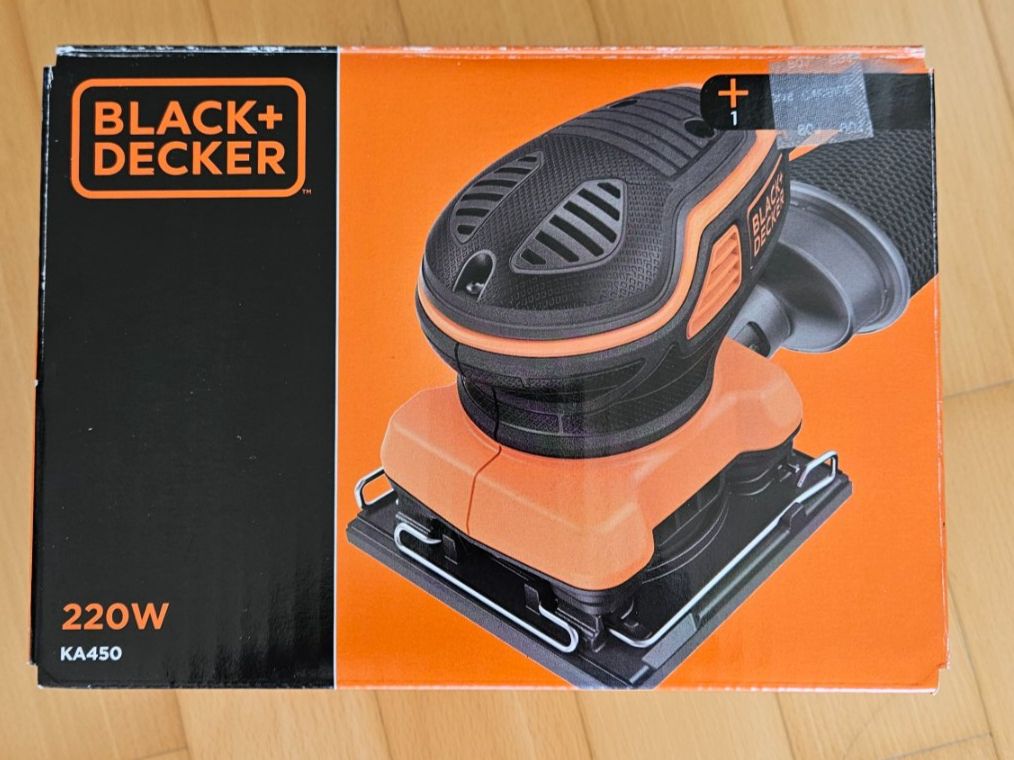 Schleifen & Polieren: Black & Decker KA450-QS Schwingschleifer – Neu und originalverpackt aus Zollikon von pas_yz6c