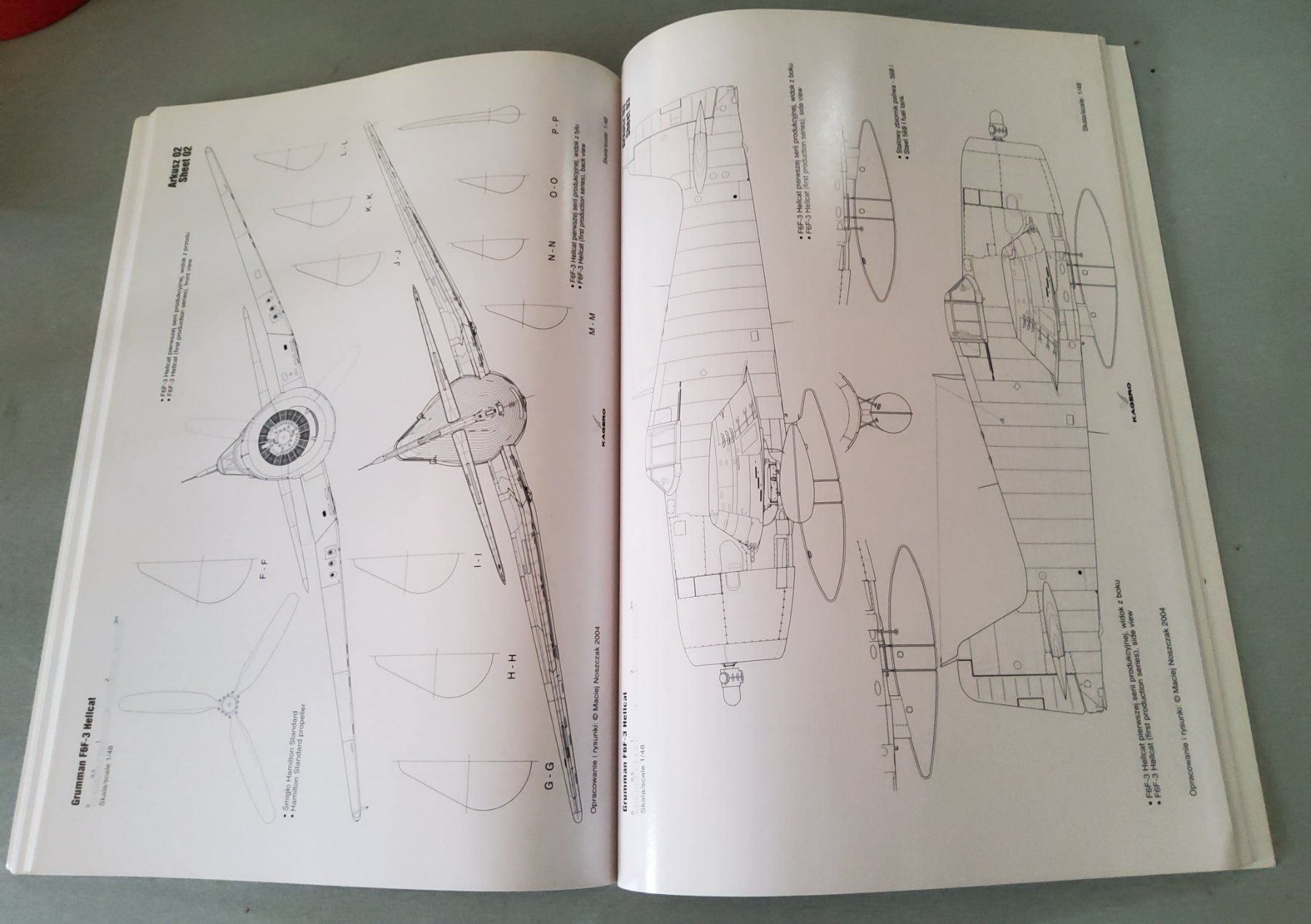 Riviste & Magazine: Magazin/Buch HELLCAT Grumman F6F englisch – Usato da Grüningen venduto da VENOM59 8