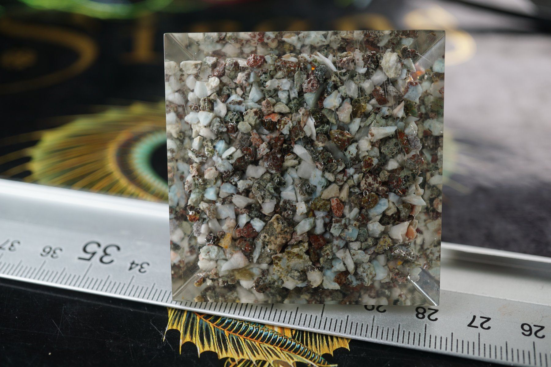 Pietre preziose: Larimar   -Orgonit - Pyramide by TOPSTONE – Difettoso da Eschenbach SG venduto da topstone 6