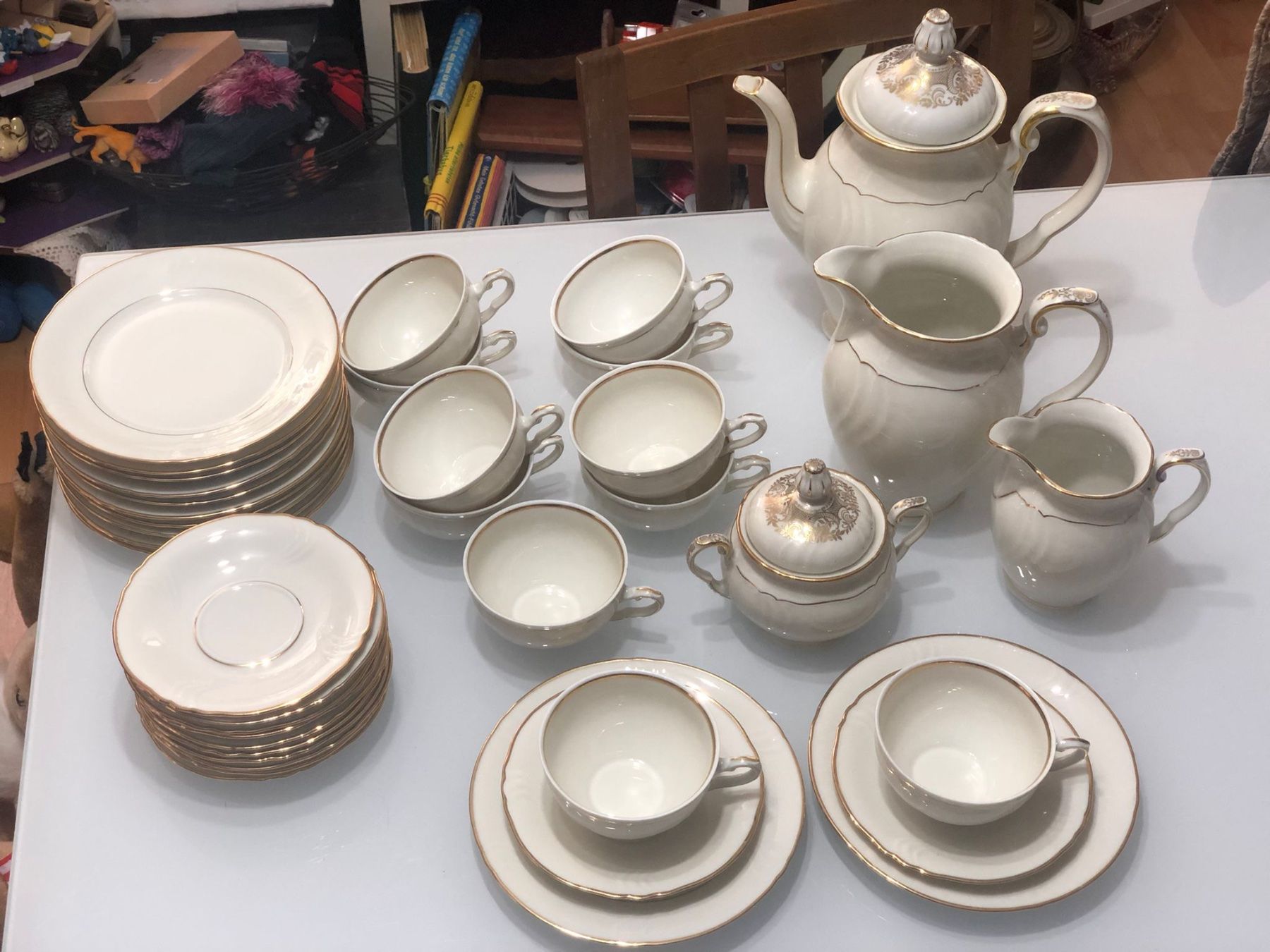 Set di piatti: Wunderschönes "Bavaria" Kaffeeservice – Usato da Röschenz venduto da Tashroal
