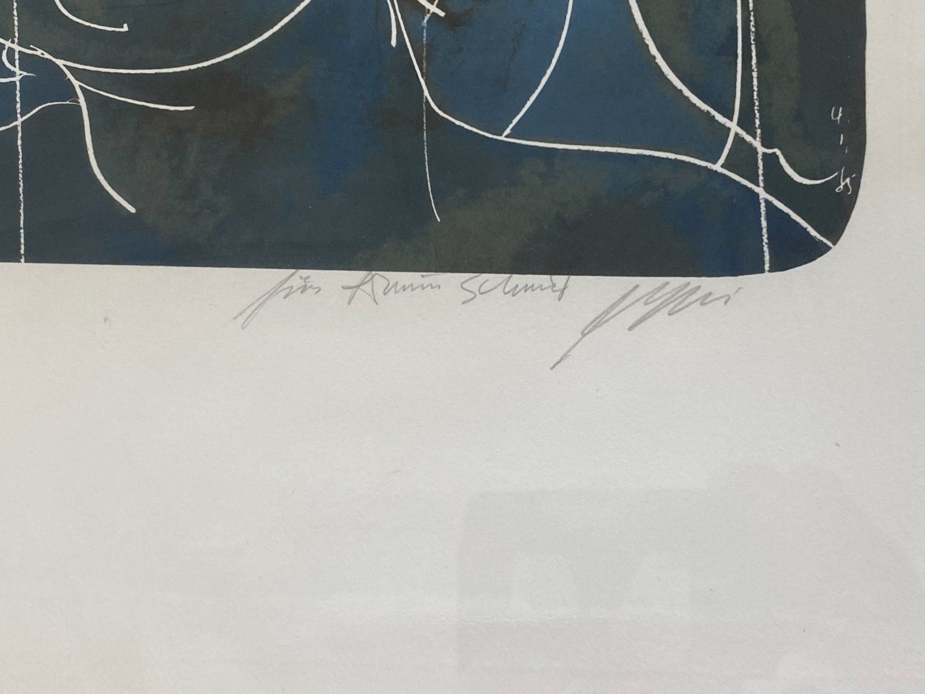 Grafica & Litografie: Hans Erni Original signiert Lithografie – Usato da Vaduz venduto da Unikate-Markt 2
