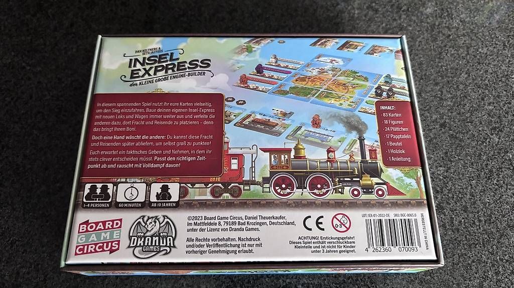 Giochi: Insel Express  Der kleine, grobe Engine-Builder – Usato da Bülach venduto da Misterg 2