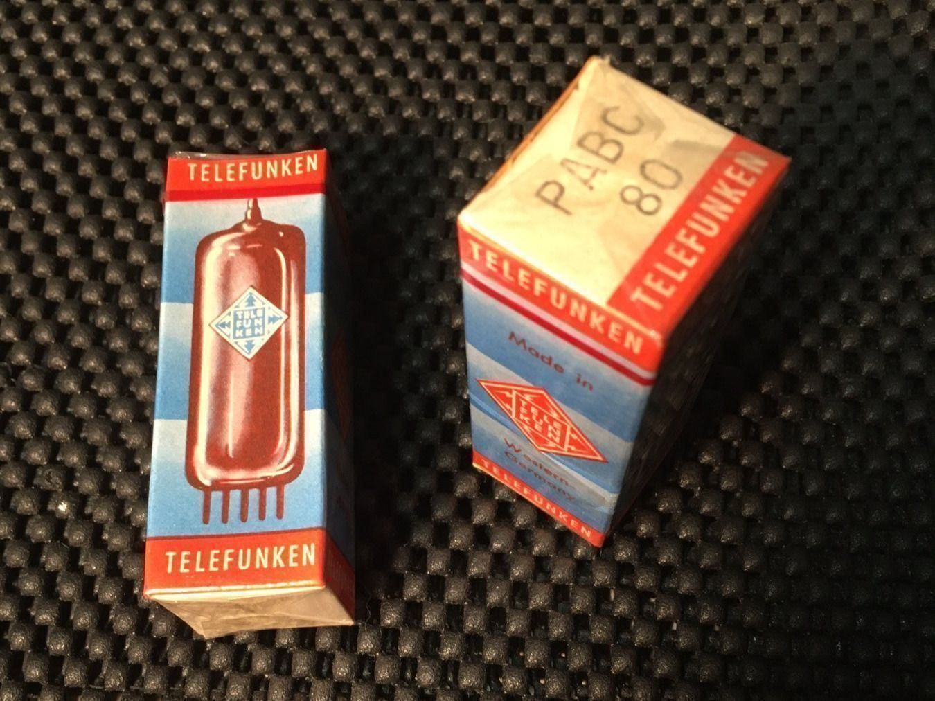 Telefunken Radio: Telefunken PABC 80 NOS NIB 2 Röhren – Nuovo e nell'imballaggio originale da Berneck venduto da Hansi_Muenz