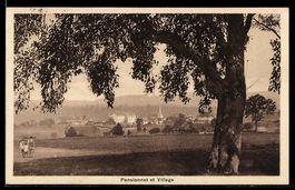 AK Orsonnens, Village et Pensionnat Sainte-Marie