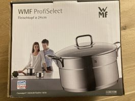 Edelstahl WMF Pfanne (Fleischtopf) 24cm 6L