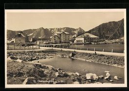 St. Gottardo, Blick auf Ort und Gewässe