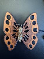 Vintage Brosche von Swarovsky - Schmetterling 