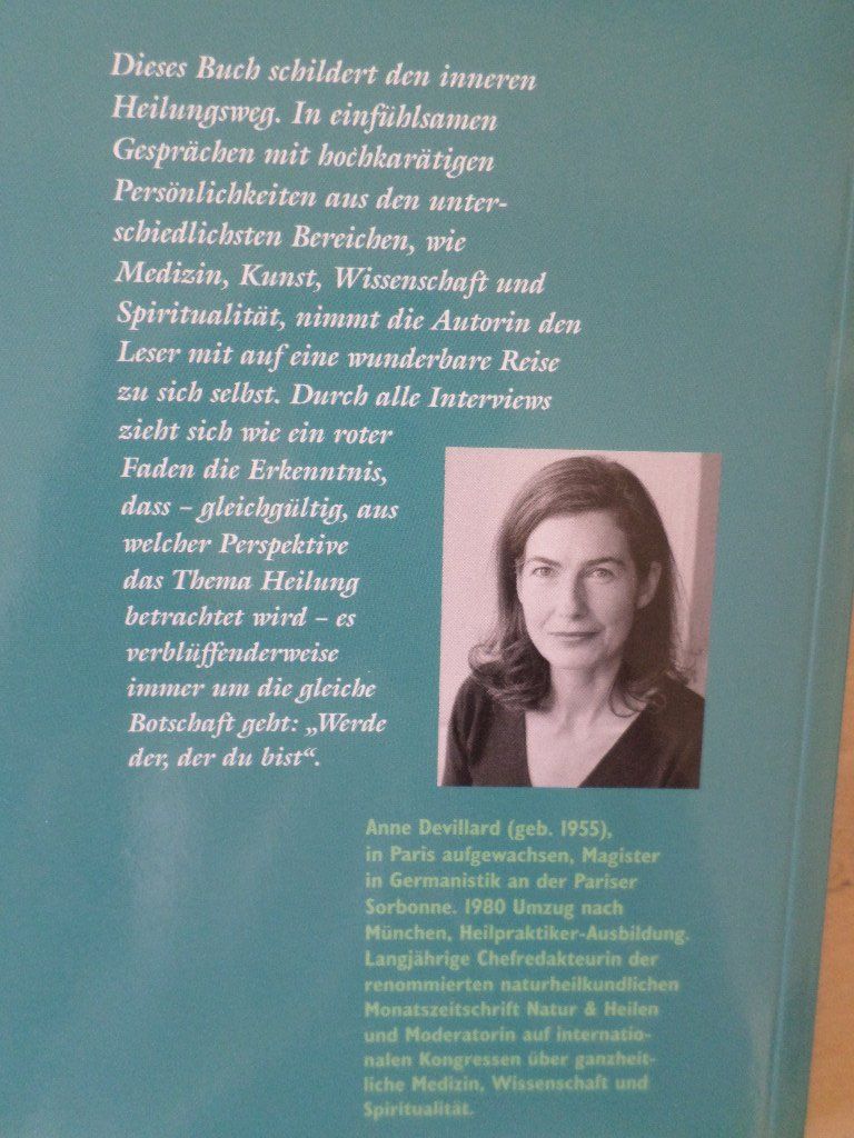 Livres: Heilung aus der Mitte / Anne Devillard – D'occasion à Liestal par man_7bt6 1
