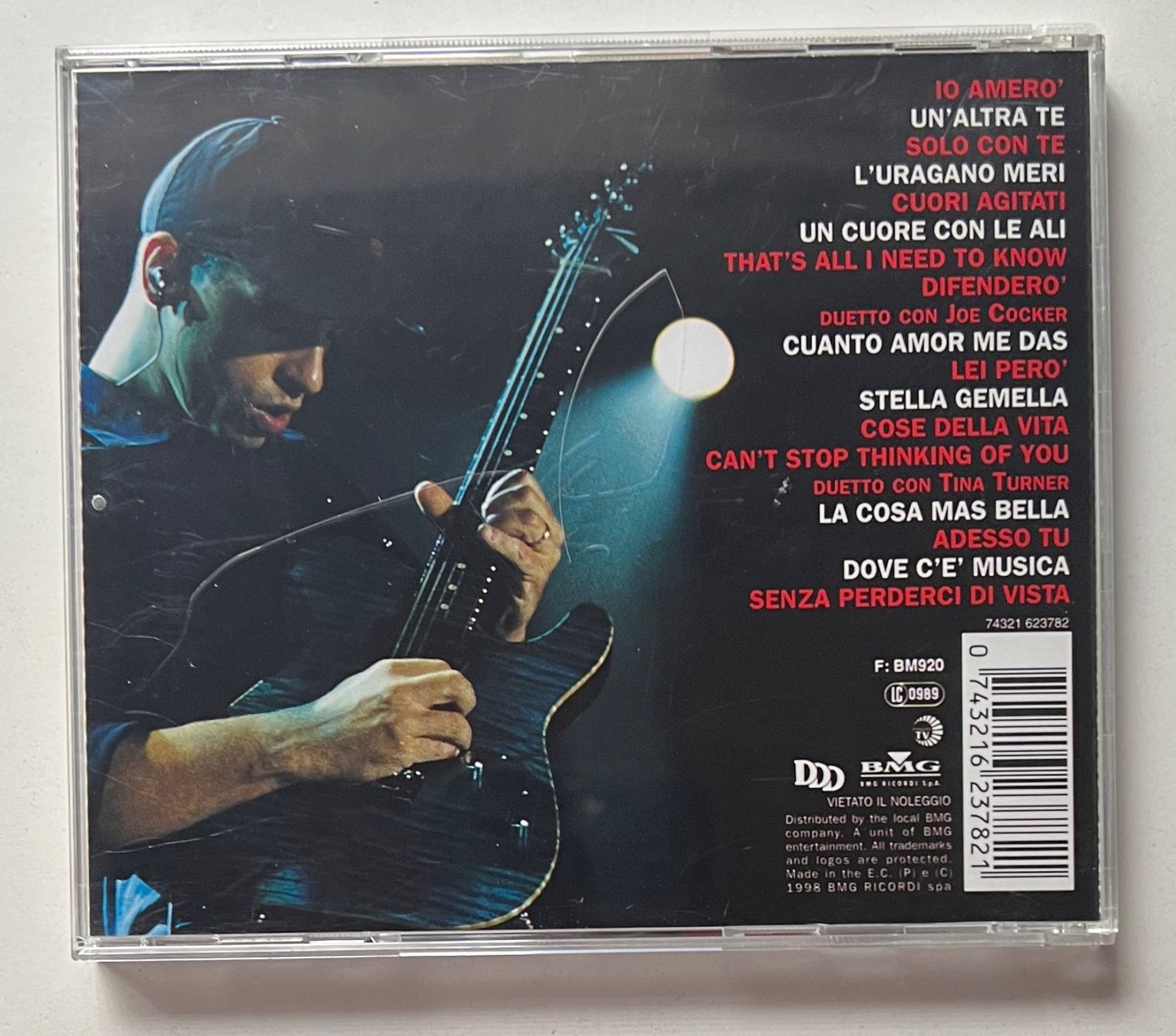 CDs: Eros Ramazzotti / Eros Live – Gebraucht aus Näfels von rottabi 1