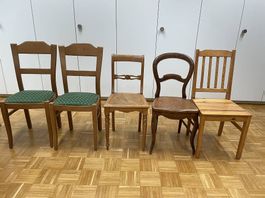 Stühle, Holz