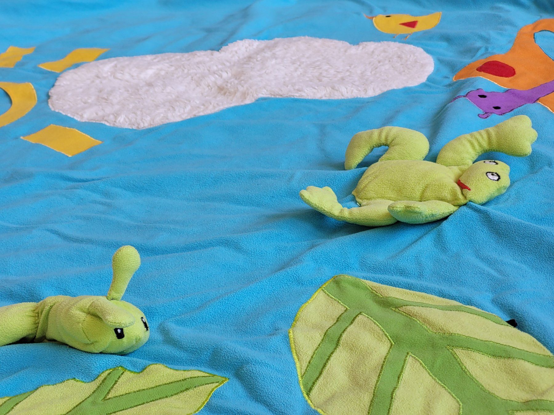 Ikea Coperte: Ikea Babydecke Krabbeldecke Spieldecke – Usato da Wiesendangen venduto da samoalk 1