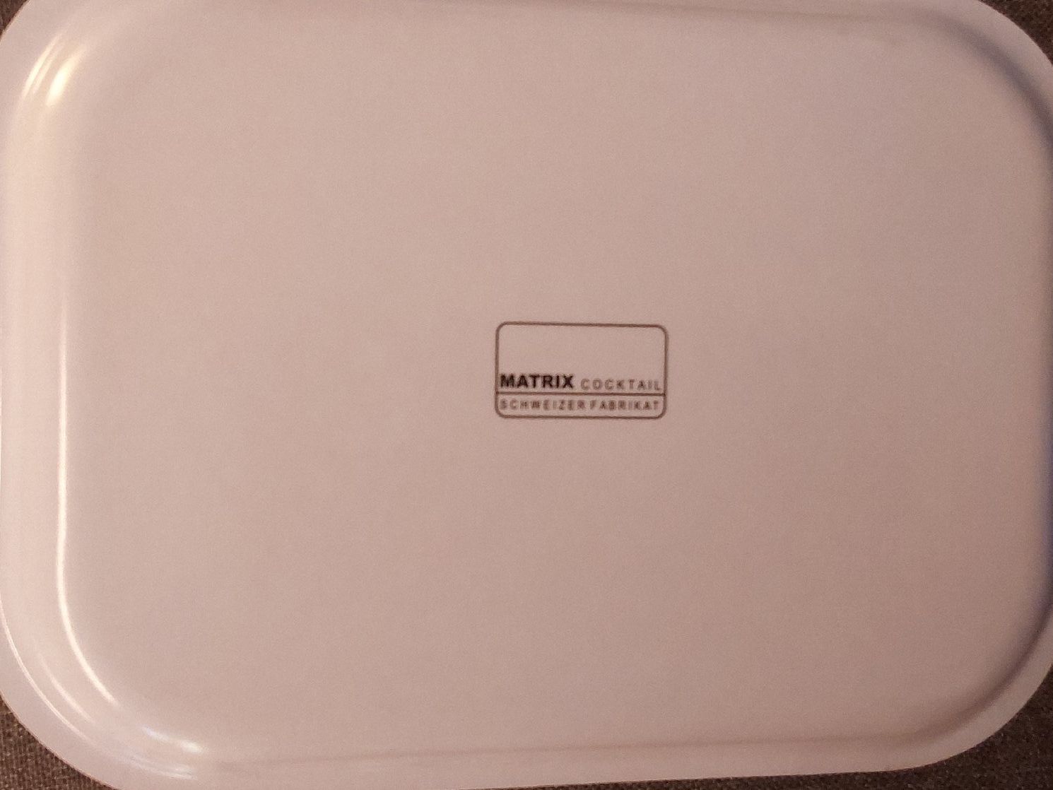 Piatti di portata: 3 Stück Serviertabletts mini Matrix Basel – Usato da Köniz venduto da scopello12 4