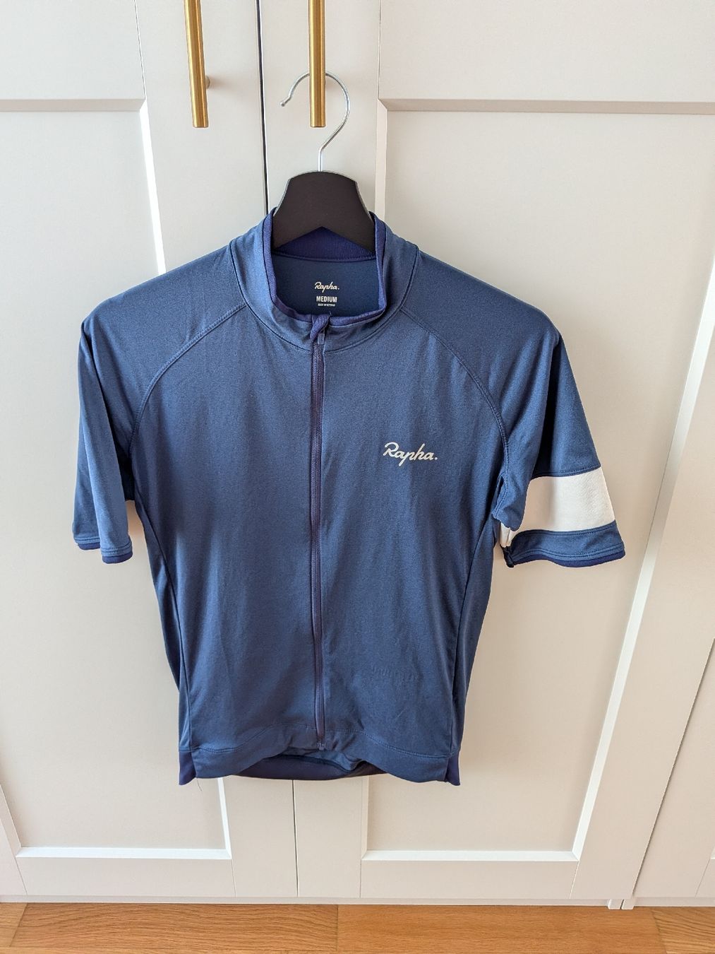 Rapha T-shirt: Rapha Radtrikot Gr. M, blau, Herren – Usato da Glattbrugg venduto da domiculix