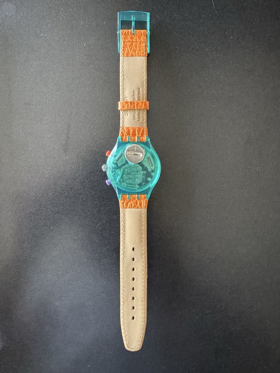 Swatch Orologi: Swatch Chrono (SCL102) Sound – Nuovo e nell'imballaggio originale da Künten venduto da Spike17 3
