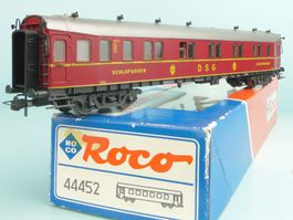 Roco 44452 H0 DB Echte DSG Schalfwagen