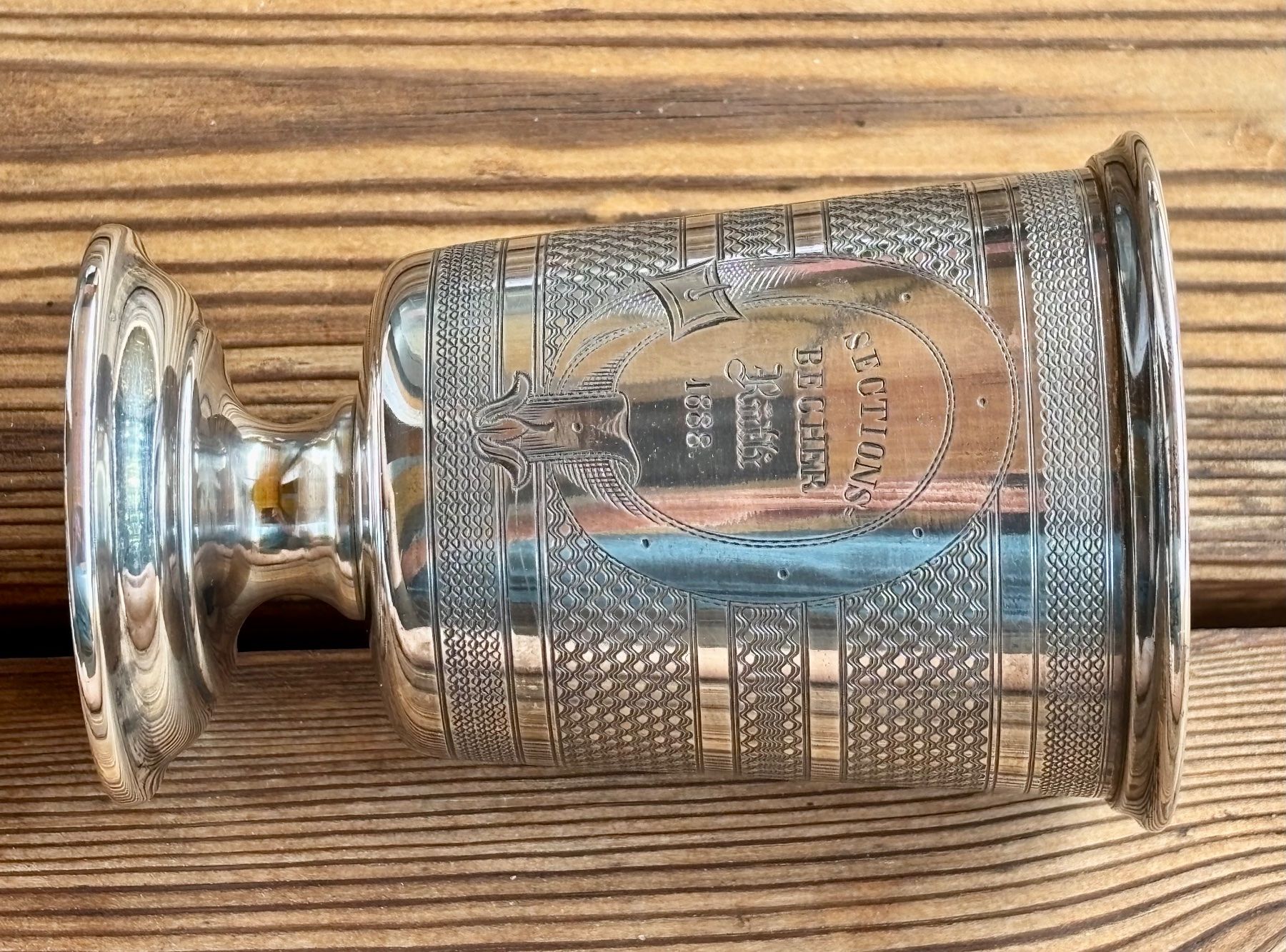 Altre raccolte & rarità: antiker SELECTIONS-BECHER Rütli 1888 – Usato da Lüchingen venduto da Eeizo 2