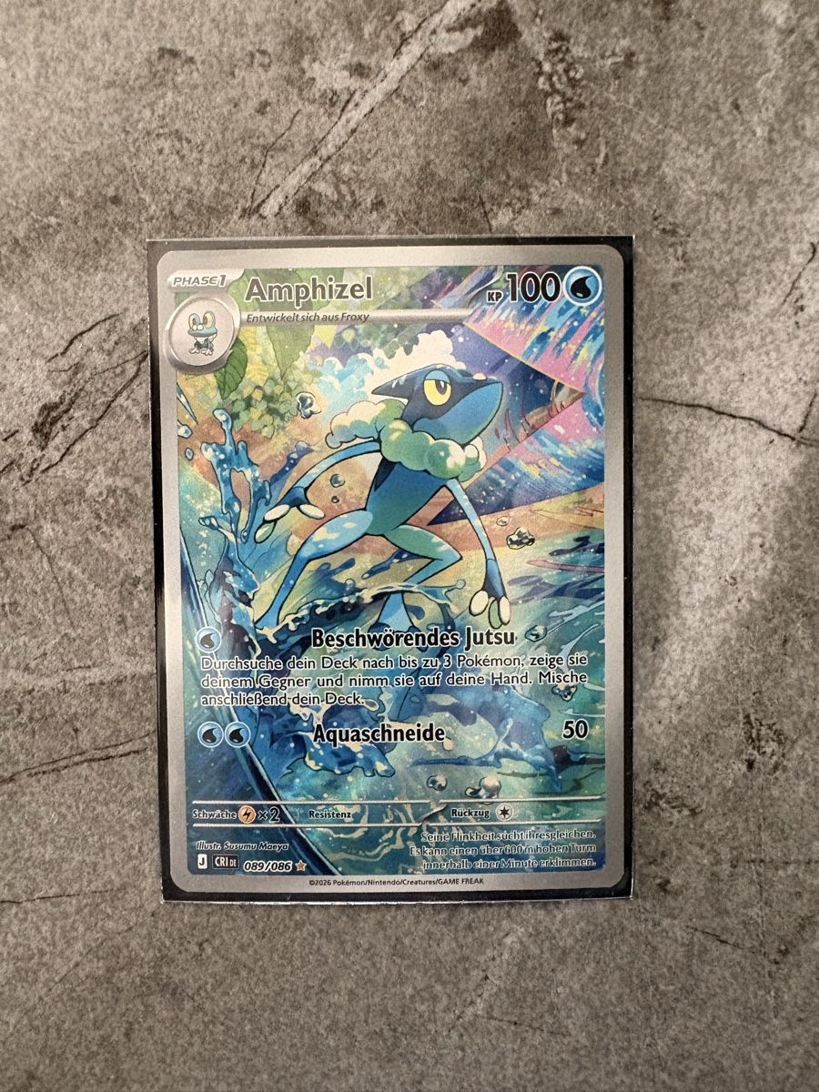 Pokémon Carte collezionabili: Pokemon Karte Amphizel 089/086 DE – Nuovo (secondo la descrizione) da Wittenbach venduto da xlavieestbelle