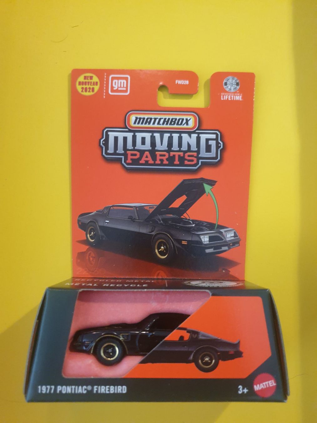 Matchbox Modellini d'auto: Matchbox 1977 PONTIAC FIREBIRD – Nuovo e nell'imballaggio originale da Oftringen venduto da Rotor 4