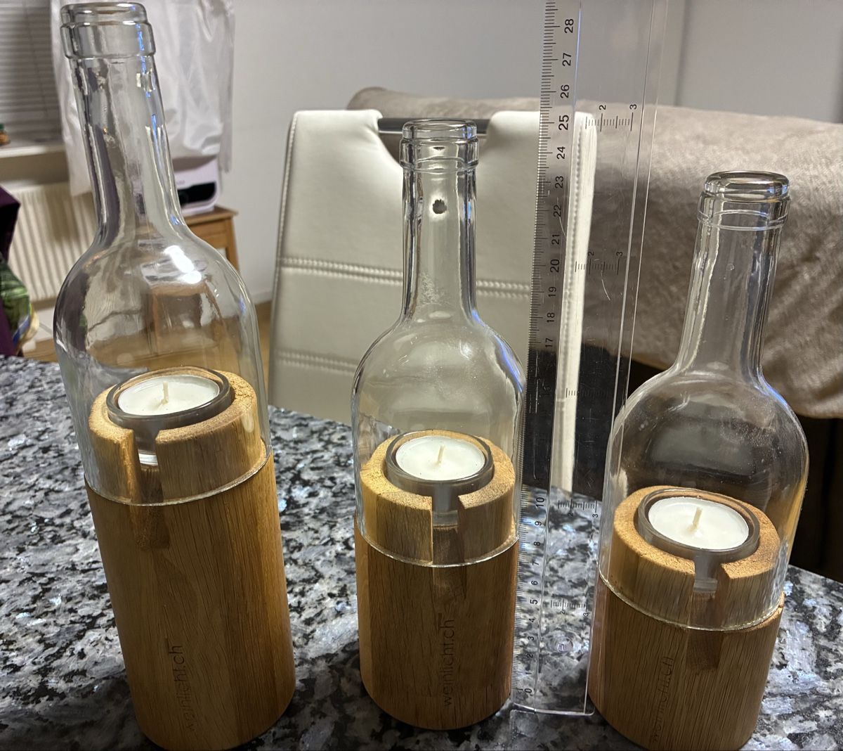 Portacandele: 3 weinlicht Teelichter (Set) – Usato da Küssnacht am Rigi venduto da Suchenfinden