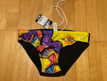 New Vintage 90s Swimming Trunk Albatros Made in Italy Sz M
