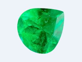 Smaragd 3.04ct Kolumbien Pear Cut GGTL Zerti 2025 *S1667