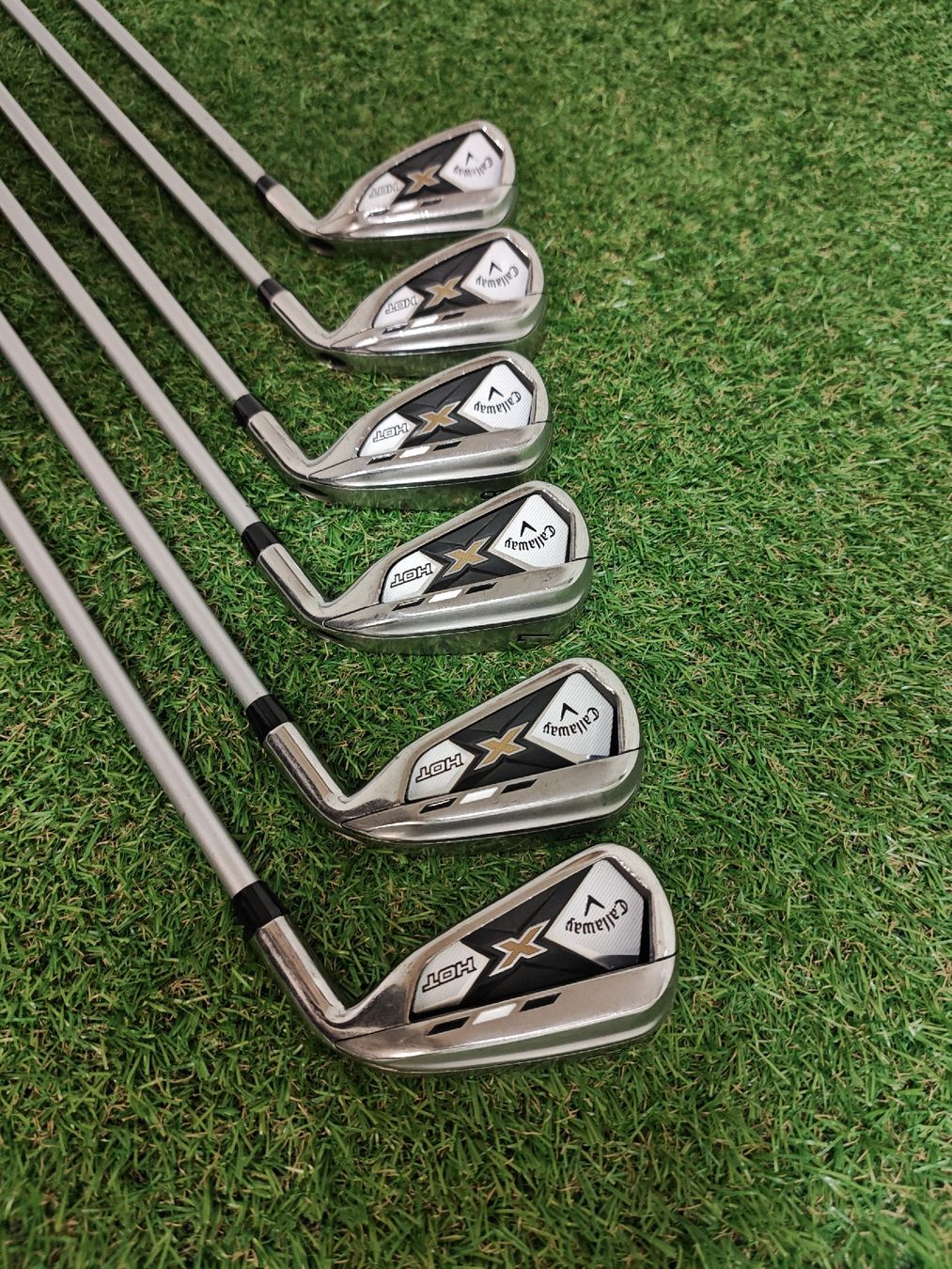 Callaway Schläger & Sets: Callaway X Hot Eisen 5-PW in Regular Flex – Gebraucht aus Uerikon von Chreggus_Golfshop 1