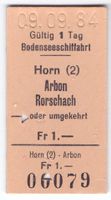 Billette Horn (2) – Arbon – Rorschach oder umgekehrt