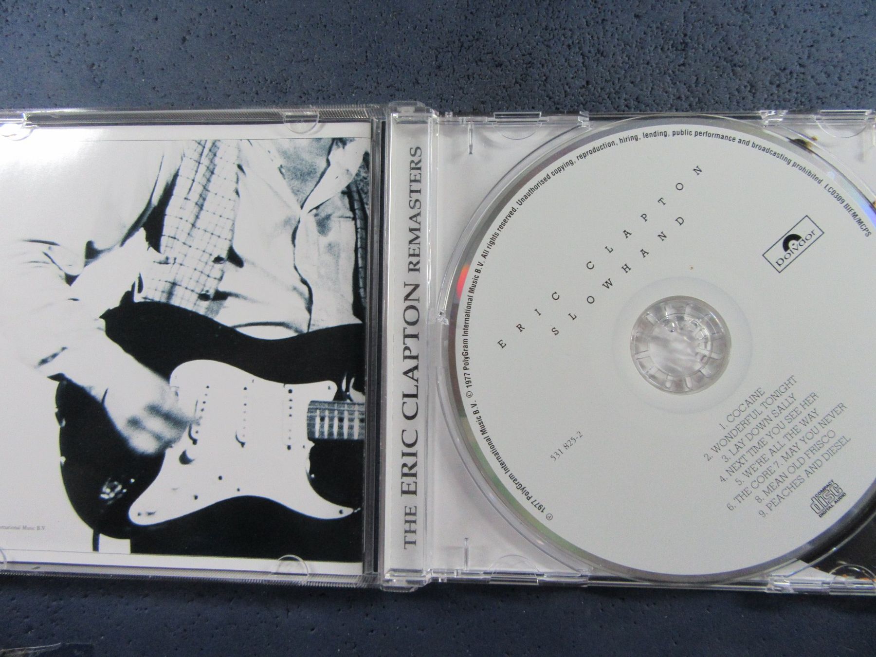 CD: ERIC CLAPTON CD " SLOWHAND""COCAINE""WONDERFUL TONIGHT" – Usato da Ettingen venduto da Hausi4711 2