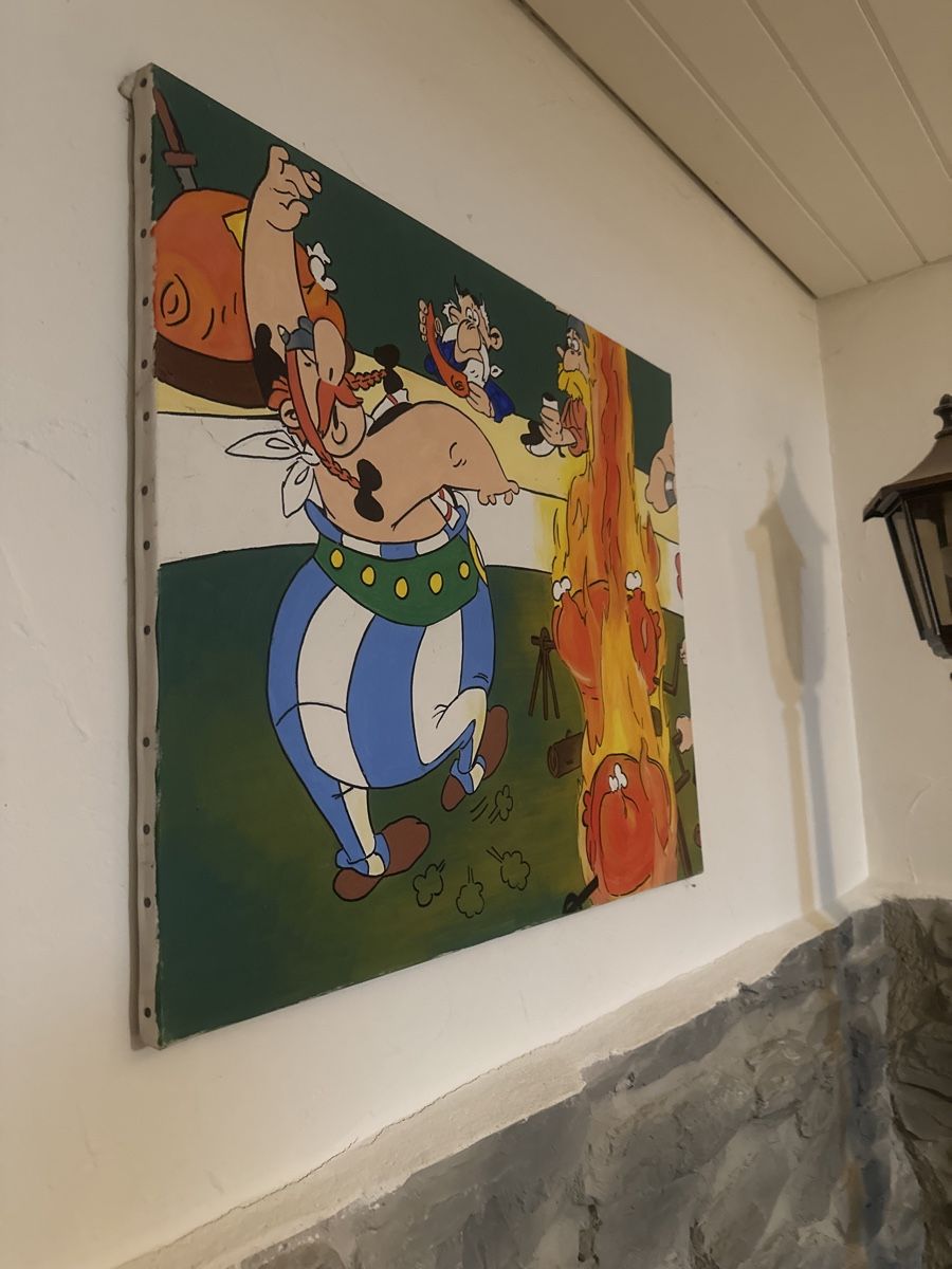 Fumetti: Witziges Asterix & Obelix Gemälde, Acryl auf Leinwand – Usato da Frauenfeld venduto da aluma14 2