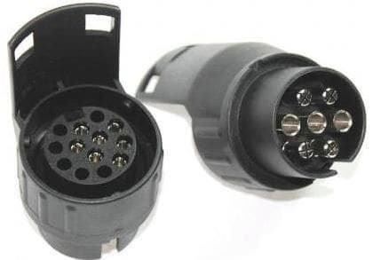Unità & Adattatore: Anhänger-Adapter 13-pol. Stecker zu 7-pol. Steckdose – Nuovo e nell'imballaggio originale da St. Gallen venduto da schnaeppchen-preise 2