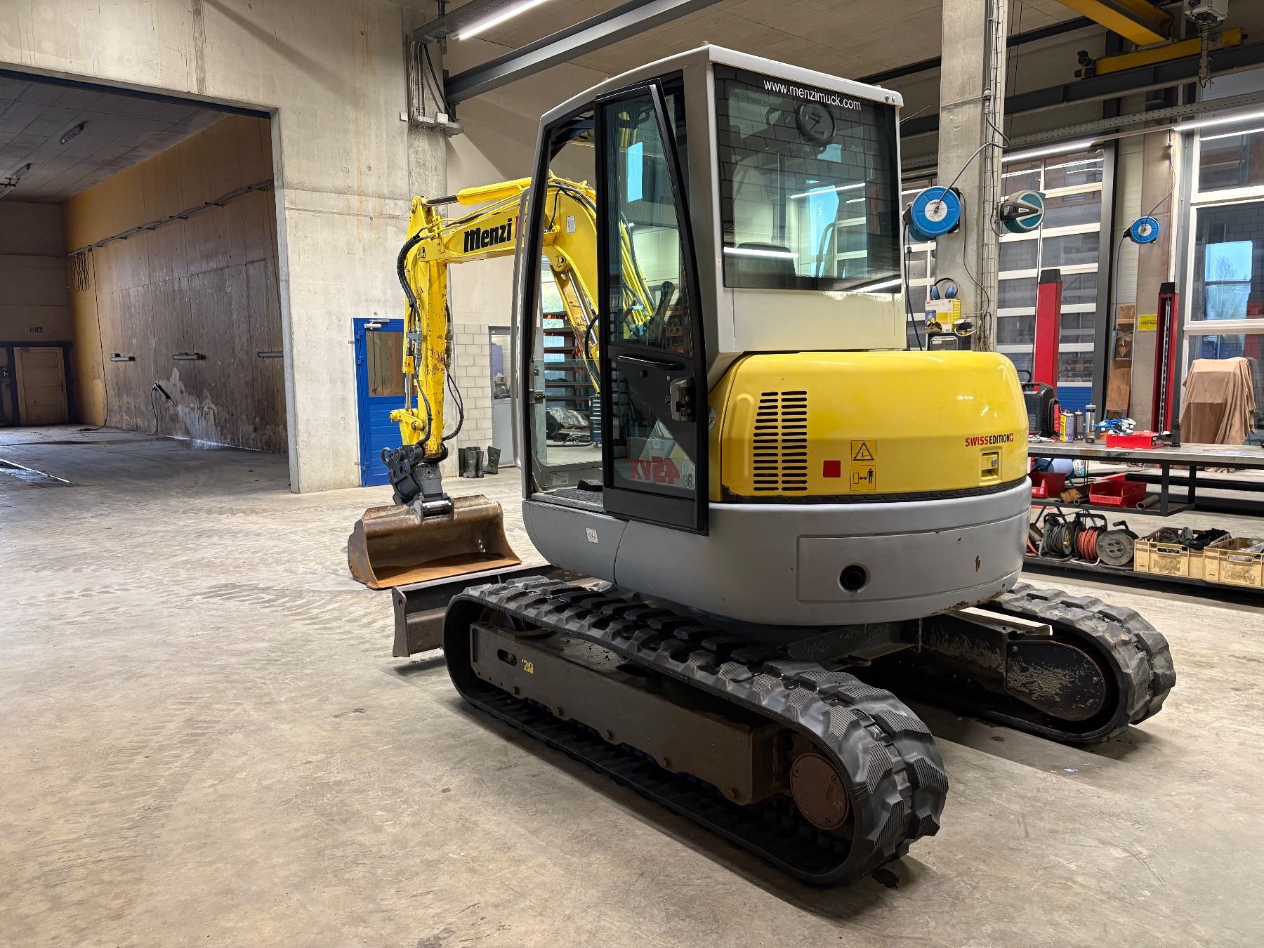 Menzi Muck Bagger: Bagger Menzi IHI 45 – Gebraucht aus St. Erhard von Bre-26 2