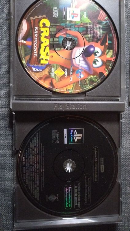 Notice Du Jeu Crash Bandicoot 1 Pour PS1 (PlayStation 1) - Version Platinum - En Bon état Propre