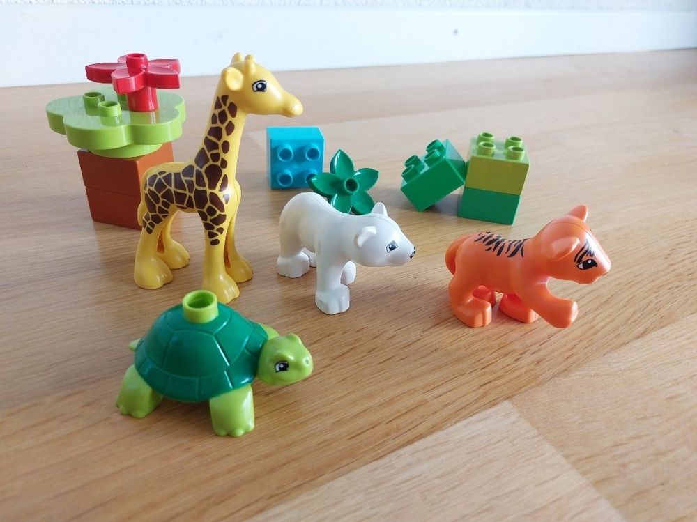 Duplo Jouets: LEGO Duplo 10801 Jungtiere (Zoo Tiere) – D'occasion à Balterswil par Steineparadies 1