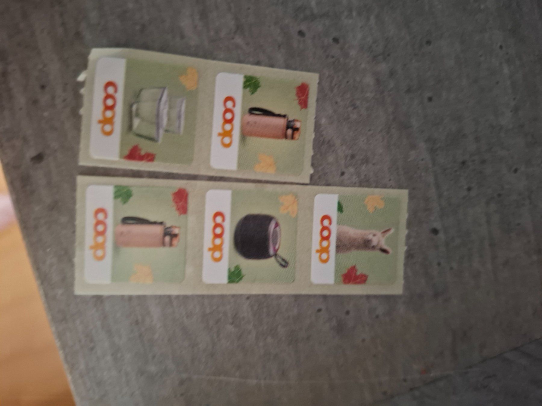 Coop Sammelmarken & -punkte: 5x Coop Märkli Lama – Neu und originalverpackt aus Zizers von Sawyer15