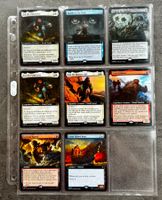 7 The Hobbit Extended Art Rares (3xFoil) NM