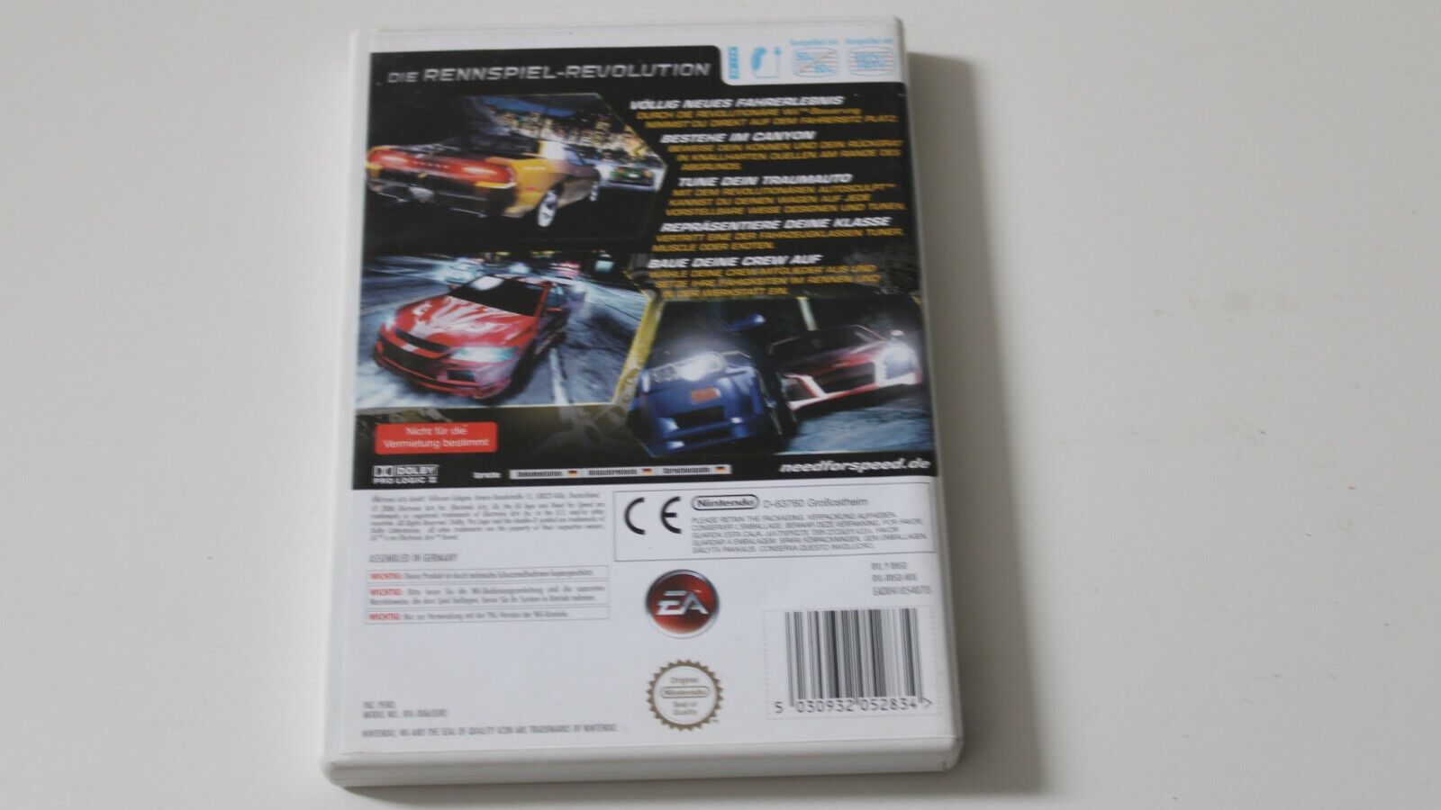Nintendo Spiele: Need For Speed. Carbon Nintendo Wii – Gebraucht aus Riehen von M.S.DVD 2