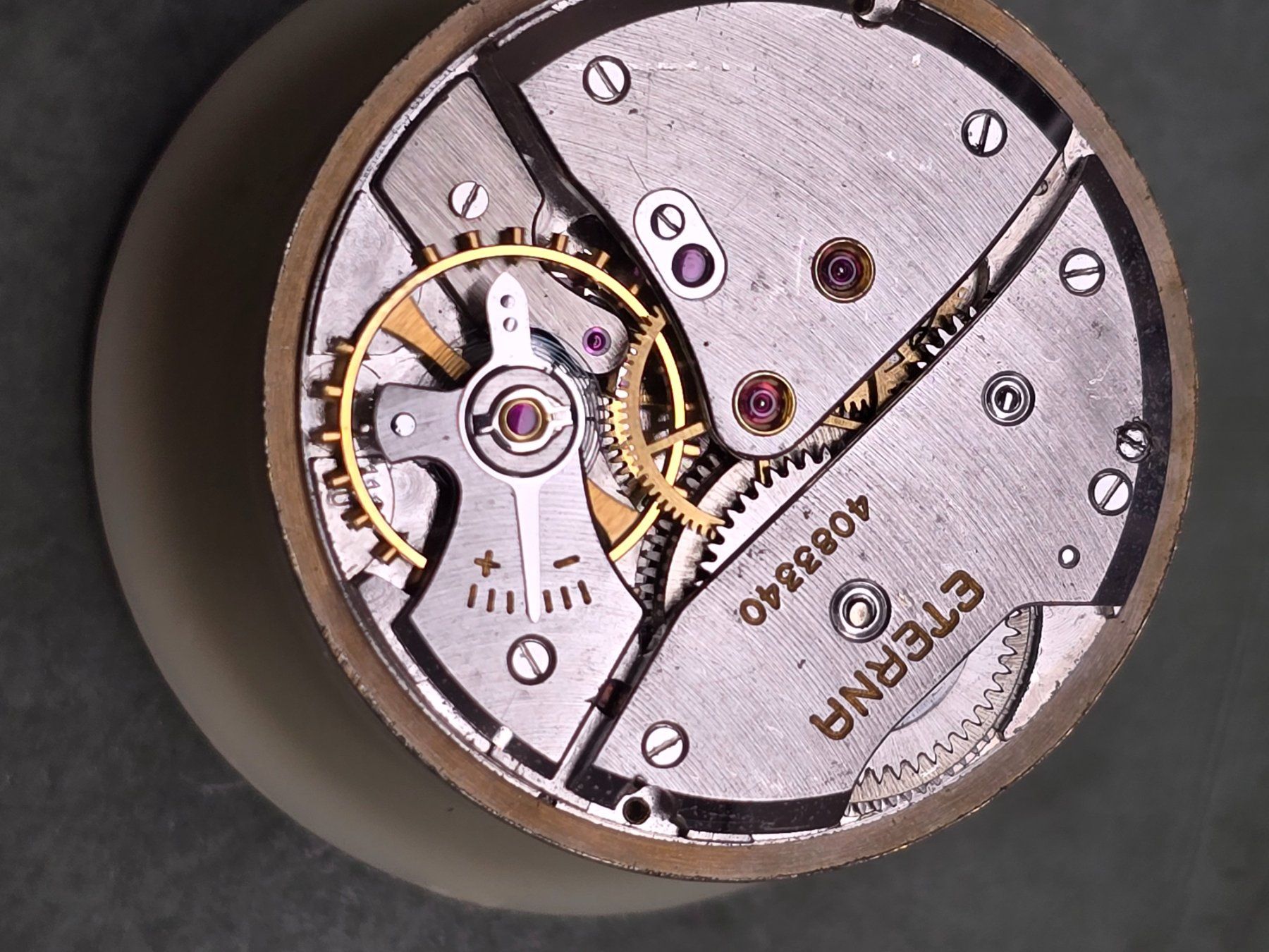 Eterna Orologi: Mouvement Eterna 1116U – Difettoso da Tramelan venduto da Nirdan 1