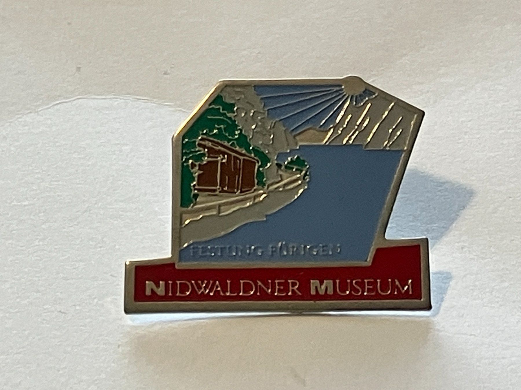 Plaquettes & Badges: 1 Pin Nidwaldner Museum – D'occasion à Basel par djwwpp