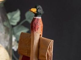 DEKO TEIL WÄSCHEKLAMMER HERR ENTE🐤
