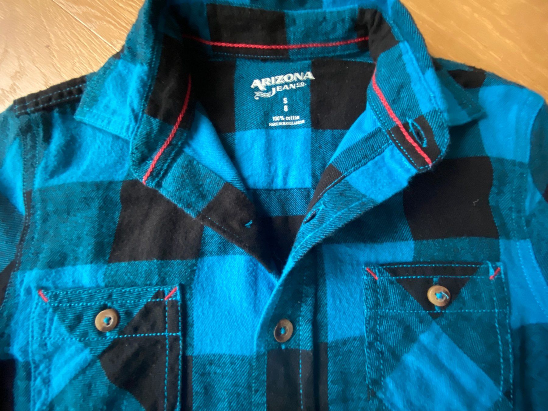 Camicie, T-shirt & Polo: NEU - warmes Flanell Hemd Gr. 128 – Nuovo e nell'imballaggio originale da Jona venduto da mok28 1