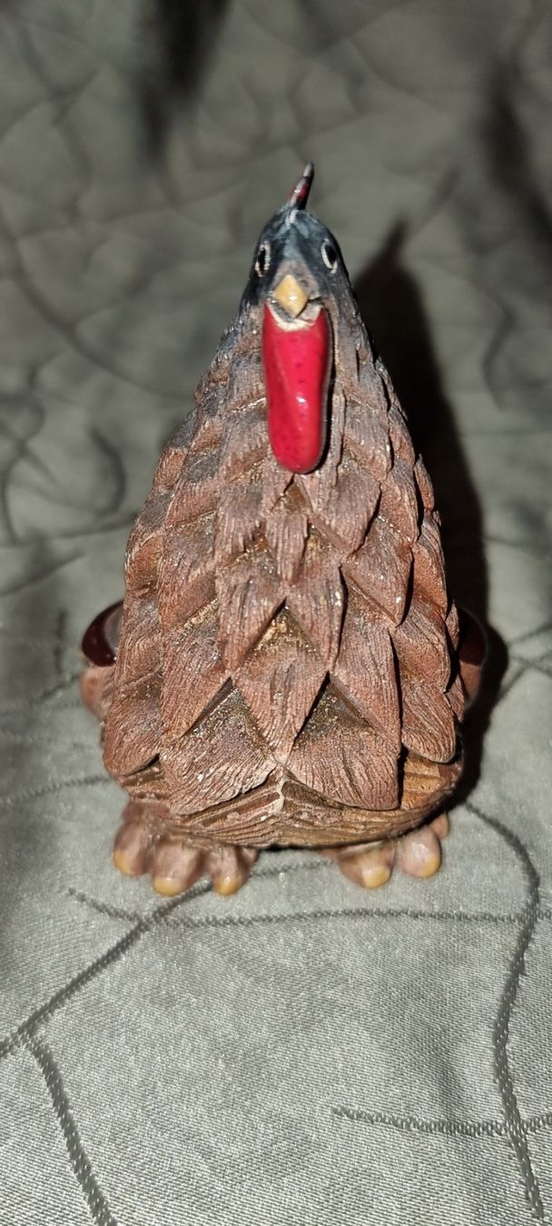 Statuette: Artesania Rinconada Pottery Huhn – Usato da Zürich venduto da Daniela51 4