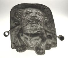 alte Schokoladenform Bulldogge H.Walter Berlin DE