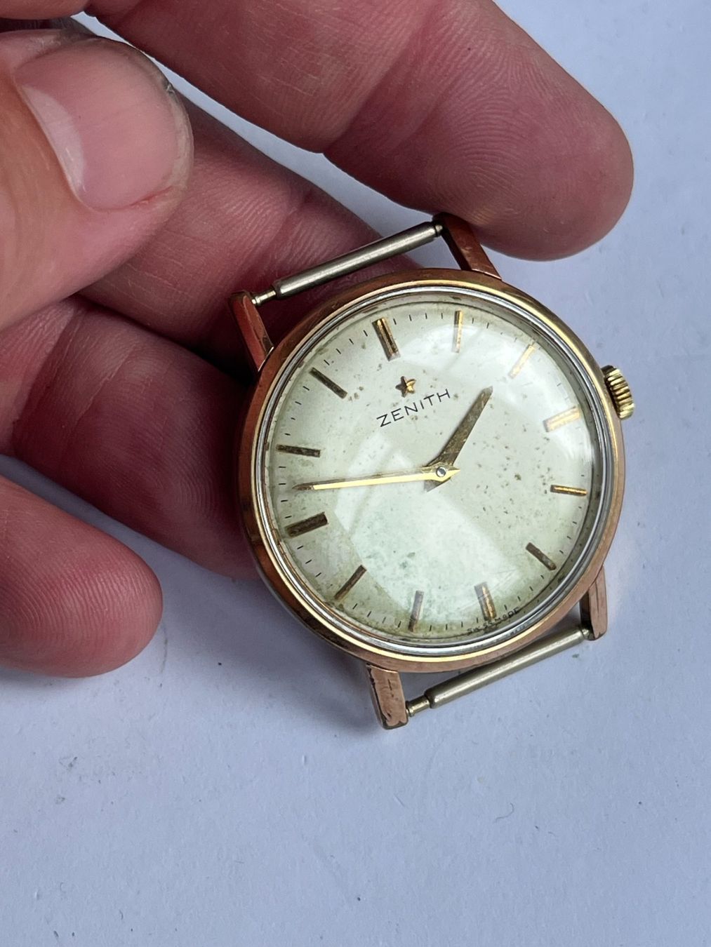Zenith Orologi: Zenith Handaufzug Herrenuhr – Usato da Worblaufen venduto da chronyves 5