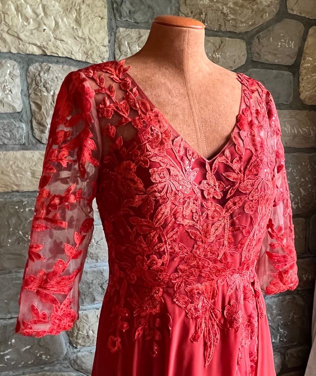 Vestiti: Festliches Kleid , Brautjungfern Hochzeitskleid mit Clutch – Nuovo (secondo la descrizione) da Aarau venduto da PPhof96 4
