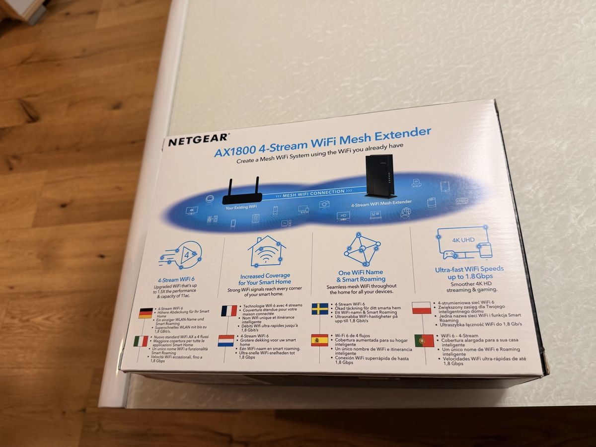 Amplificatori: AC WLAN Reichweitenverstärker – Nuovo e nell'imballaggio originale da Frauenfeld venduto da Pknez 2