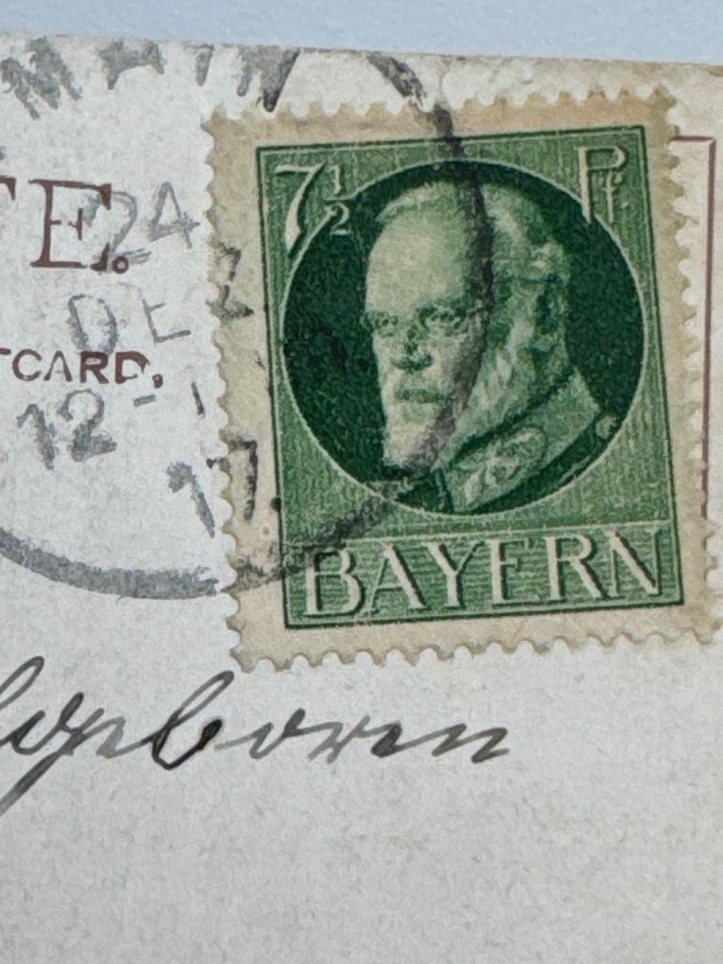 Tutti i francobolli: Bayern Postkarte TUCK's Postkarte – Usato da Küssnacht am Rigi venduto da mic_xr8d 1