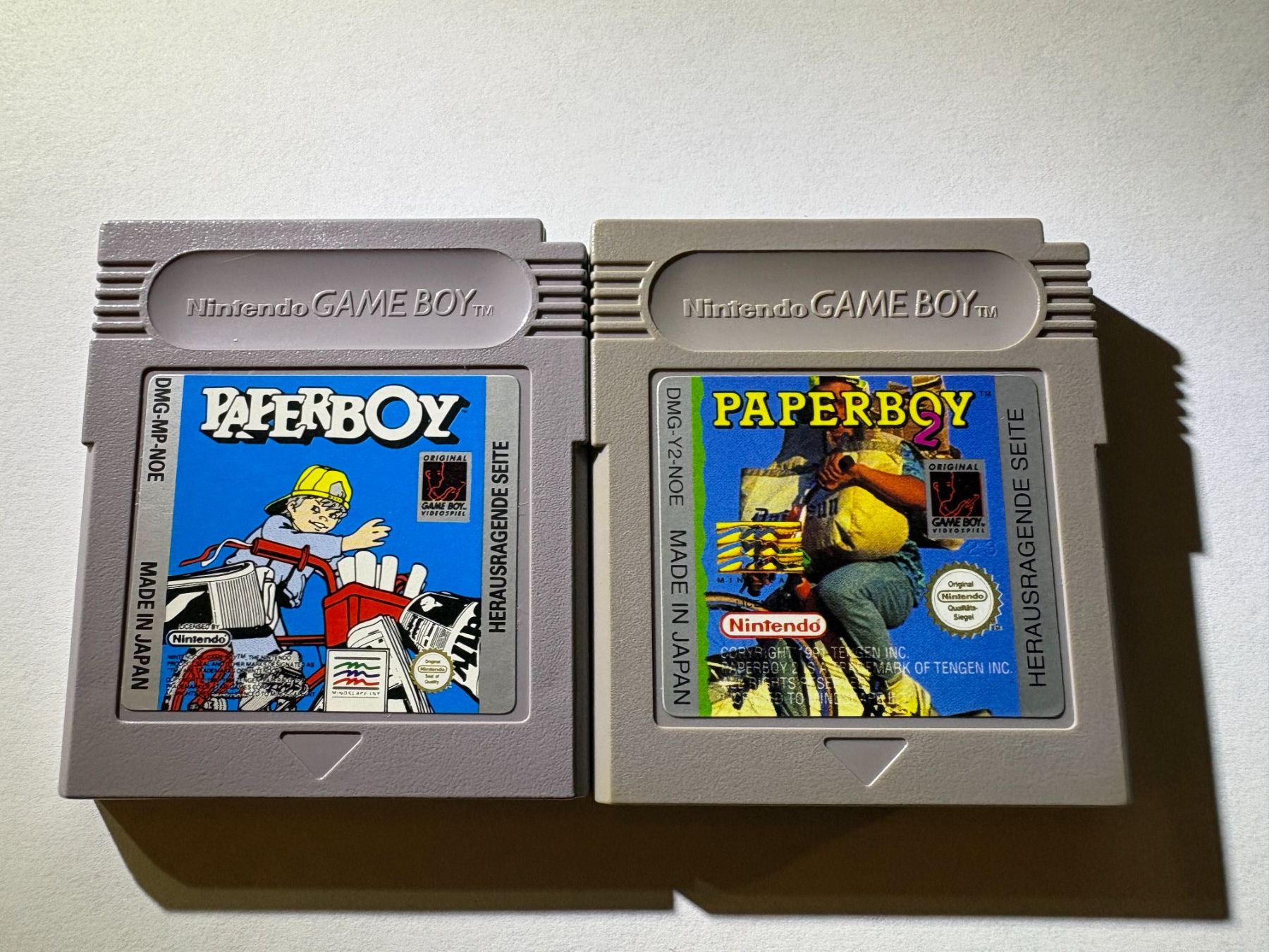 Nintendo Jeux: Paperboy 1 & 2 - Nintendo Game Boy - NOE Module – D'occasion à Zürich par VintagePalace